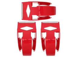 Conjunto de 3 Dispensadores de Fita Adesiva Pequenos para Embalagem, Ferramenta Manual para Fita Adesiva Resistente GOKOCO