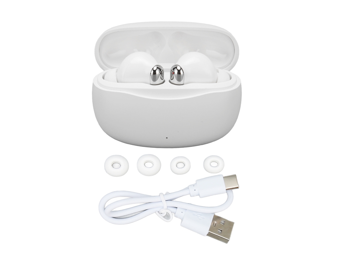 Auriculares Con Traductor Inteligente, 144 Idiomas, Reducción de Ruido, Bluetooth 5.3 Inalámbrico, Blanco.