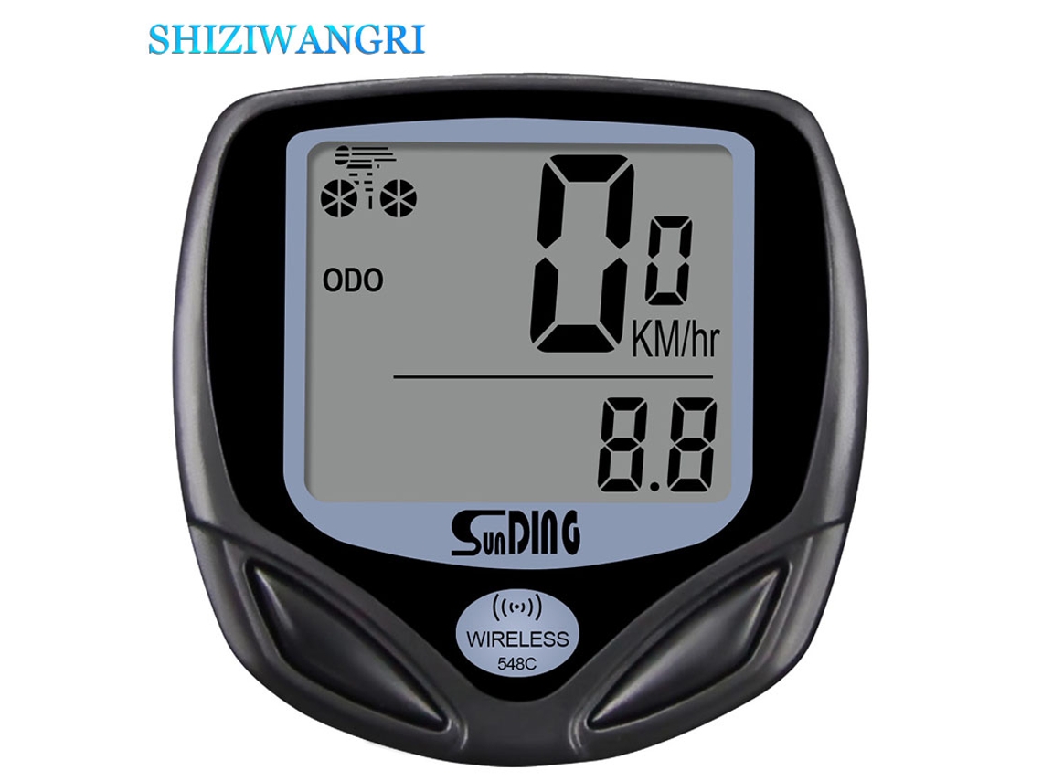 Waterproof Wireless Bike Computer With Magnetic Sensor, Speedometer, Odometer, Multifunctional Cycling Accessories Vayotoy
