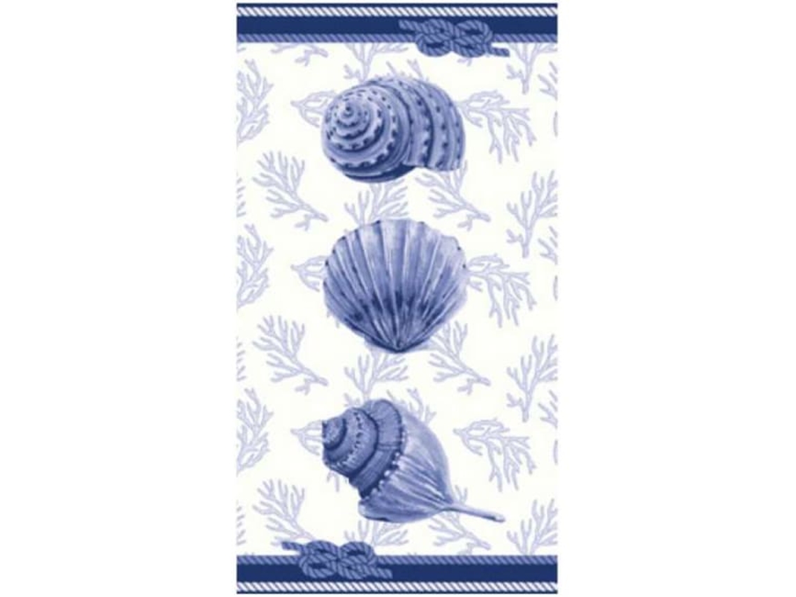 Toalha De Praia Microfibra Conchas