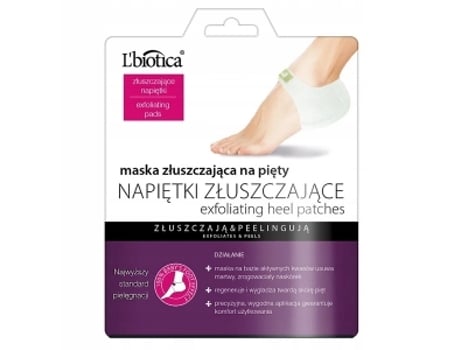 Máscara Esfoliante Para Calcanhares Lbiotica 18g