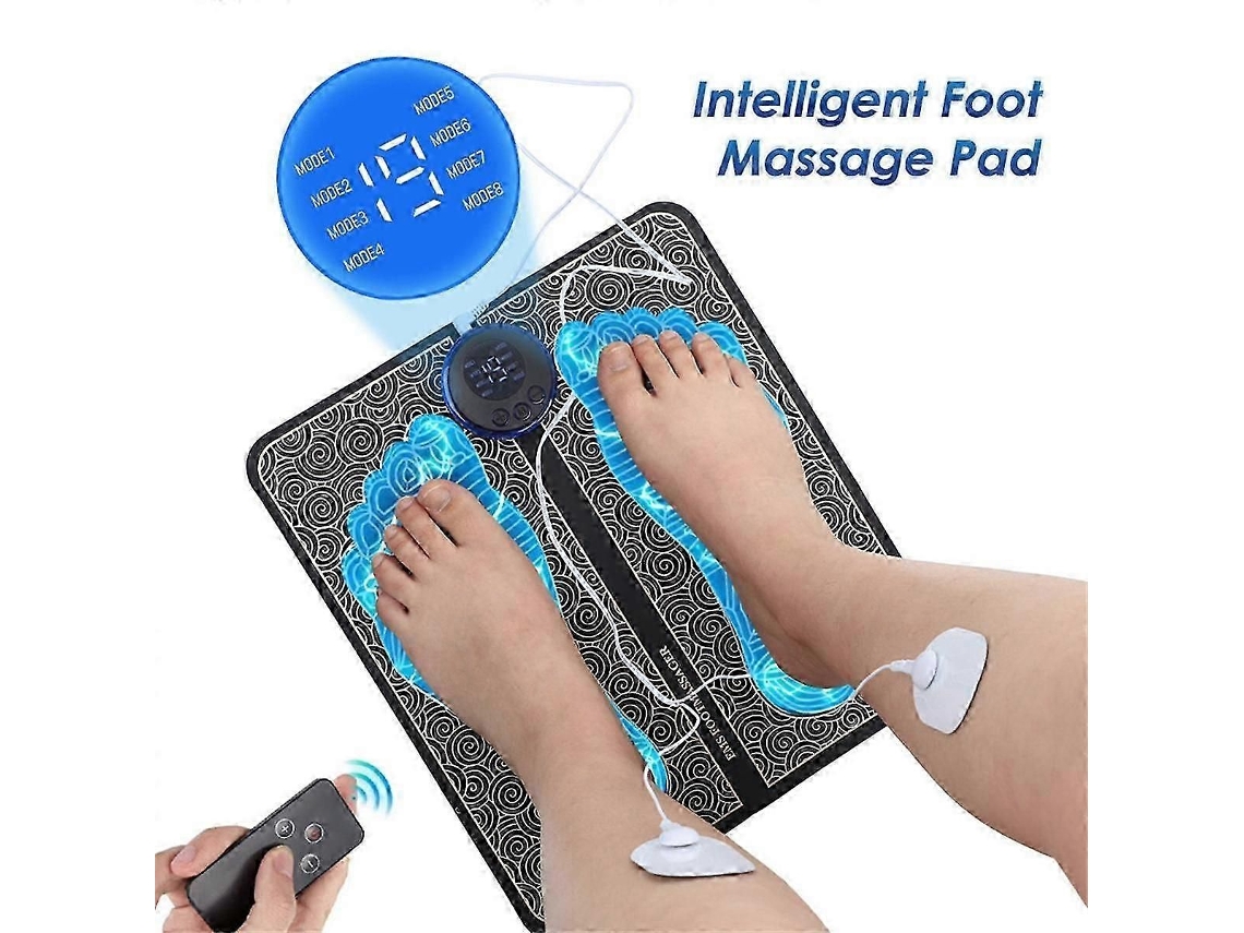 Massageador Elétrico Dos Pés, Da Saúde Ems 8 Modos, Promove A Circulação Sa Nguínea