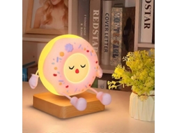 Luz Noturna De Donut Fofo Luz Noturna De Sobremesa Donut Nostalgia88