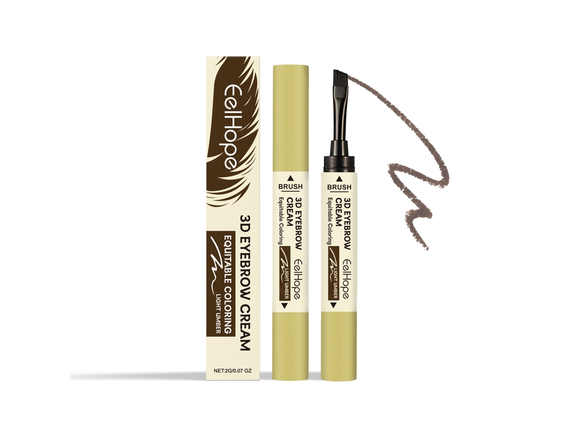 Creme de Sobrancelha Marrom Claro Duradouro