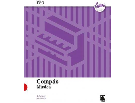 Livro Compás. Música 4 ESO - En equipo de Roser Sabater Ribera, Julián González Gallego (Espanhol)