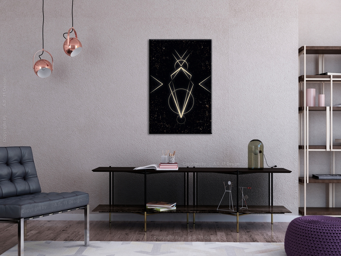 Quadro ARTGEIST Metaphysical Symbol (1 Part) Vertical (40x60)