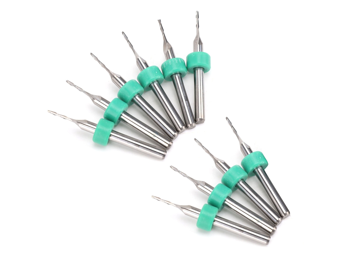 Laxiscreed Ferramentas De Corte Em Fibra De Carbono De 2 Flutas Para Cnc