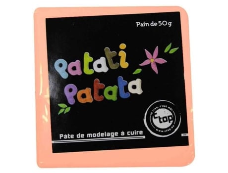 Massa de modelar Pêssego Patati Patata - MEGACRÉA - 50 grs - Para adultos - Avançado