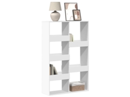 Vidaxl Estante 100x33x155,5 Cm Derivados De Madeira Branco
