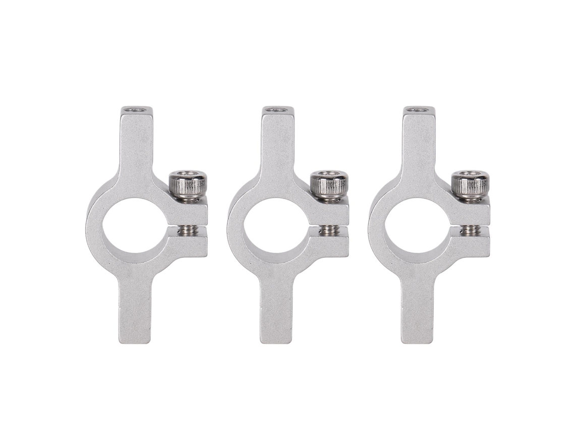 Suporte De Vara De Fixação Com Trilho Linear 3pçs