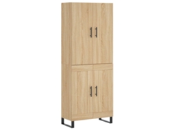 Highboard, Highboards Vidaxl Marrom Madeira Processada (n/a)