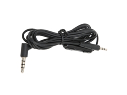 Aetheria cabo de Áudio de Substituição com Microfone e Controle de Volume para Fones On Ear 2 Oe2 Oe2i