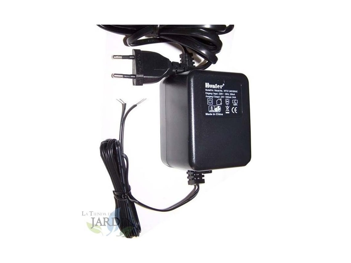 Transformador 220V 24VAC para programadores de riego HUNTER HUNTER