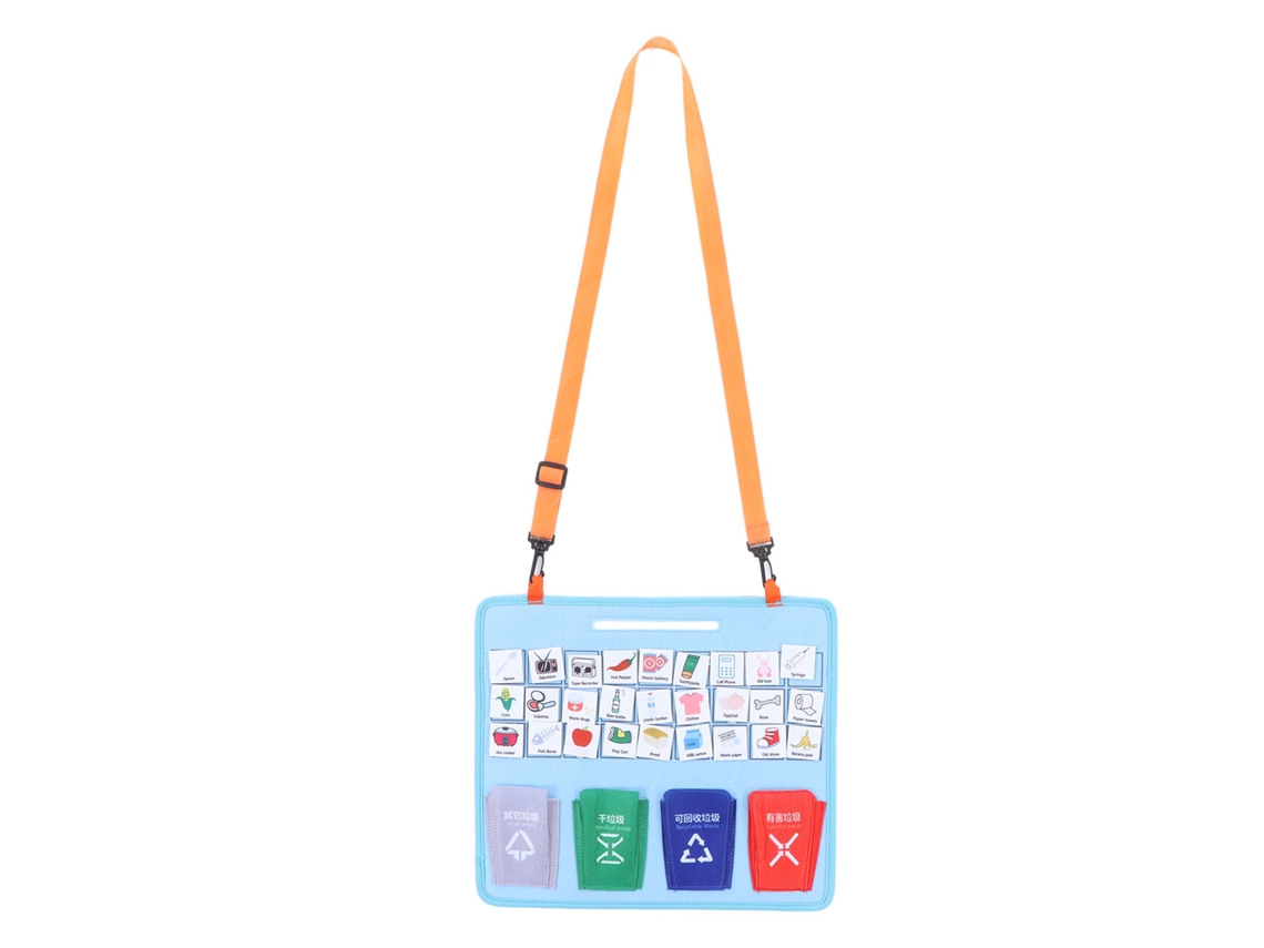 2026 Lixo Classificação Brinquedos para Jardins Infantis Diy Jogos Educativos Mini Lixo Bolsa