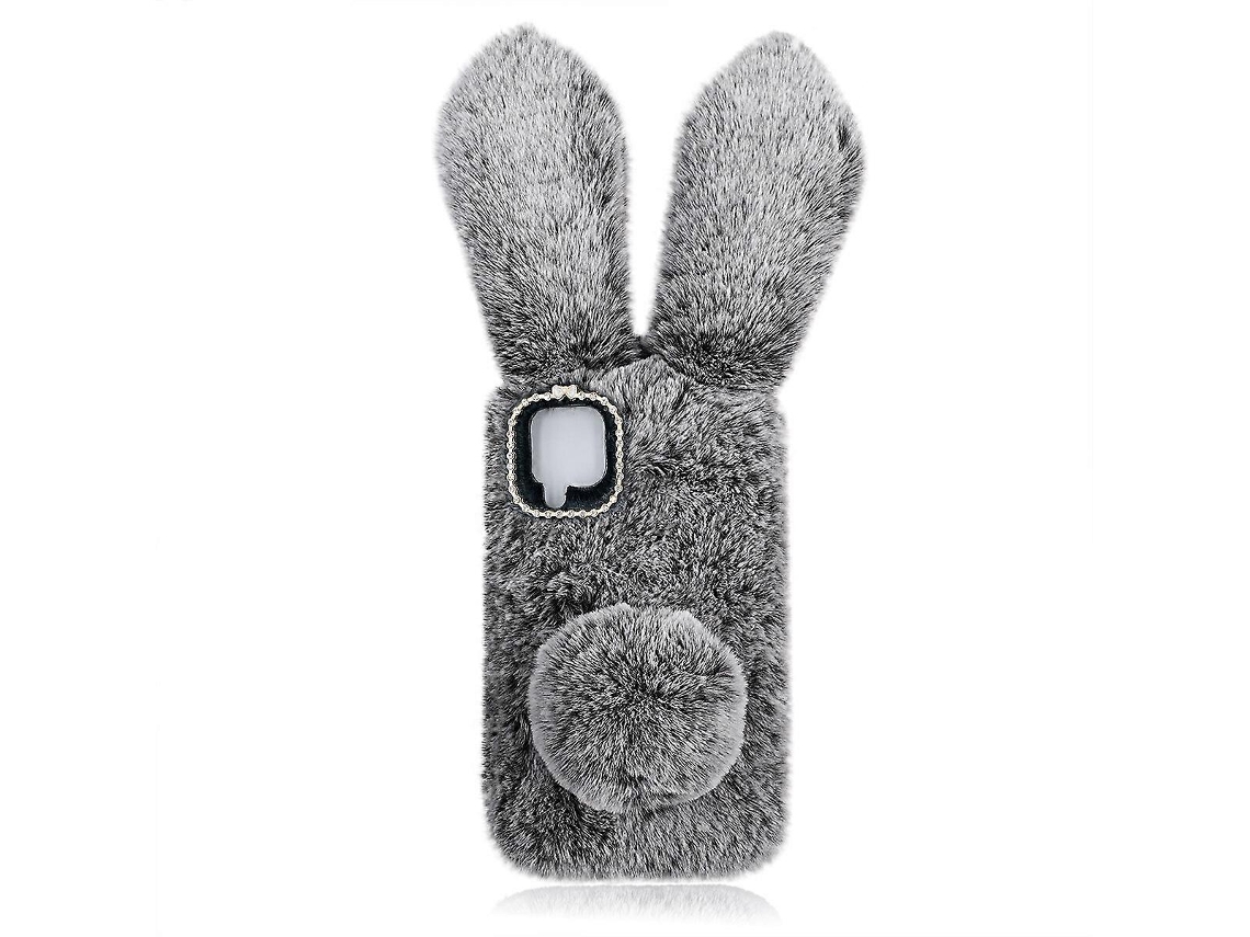 Capa De Celular De Coelho De Pelúcia, Adorável E Macia, Compatível Com A42 5g.