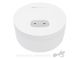 Umidificador de Ar Mini Usb 1000ml Bico Duplo Silencioso Difusor de Névoa Branco | S/MARCA