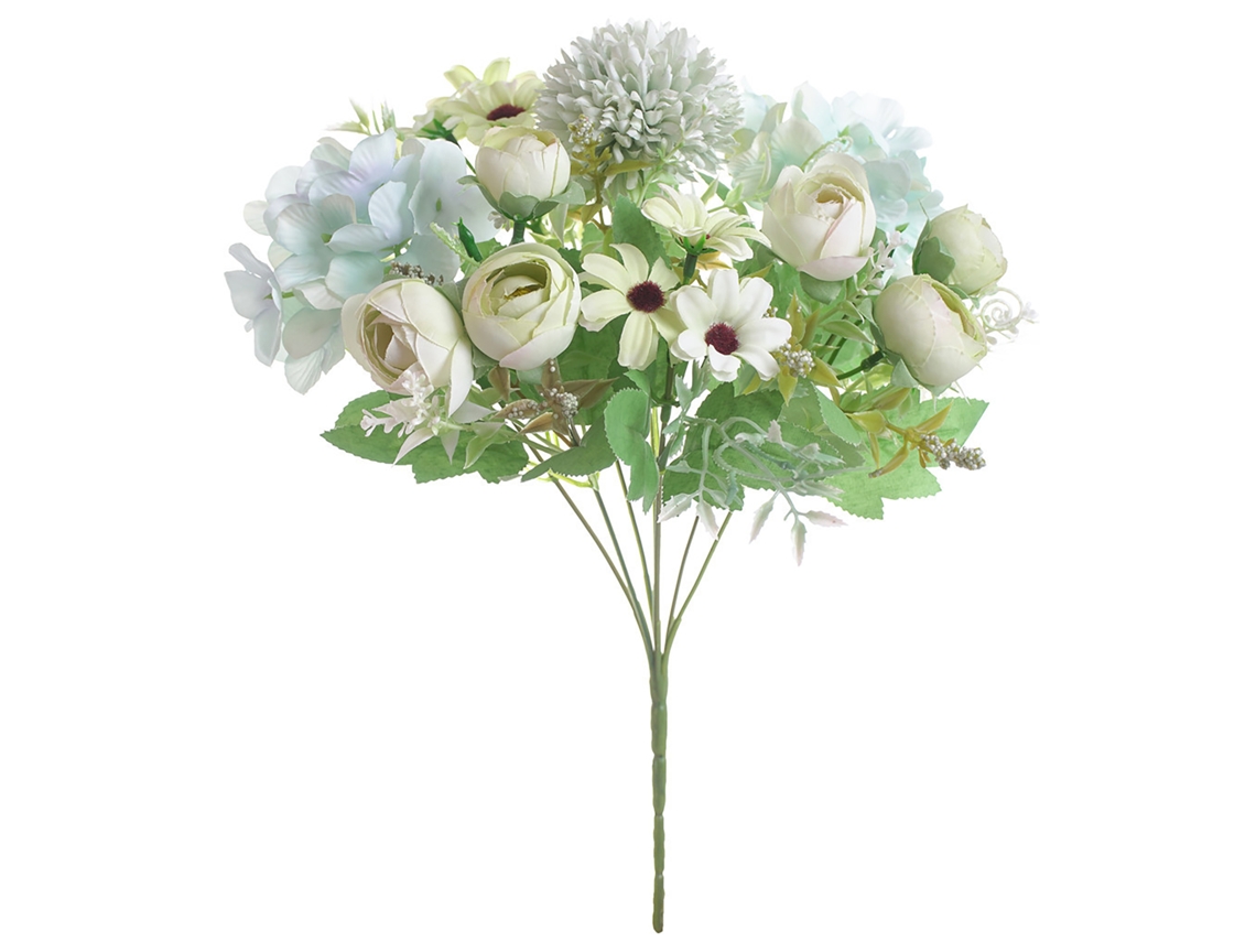 Flor Artificial De Seda Laxiscreed Para Decoração Verde De Alta Qualidade