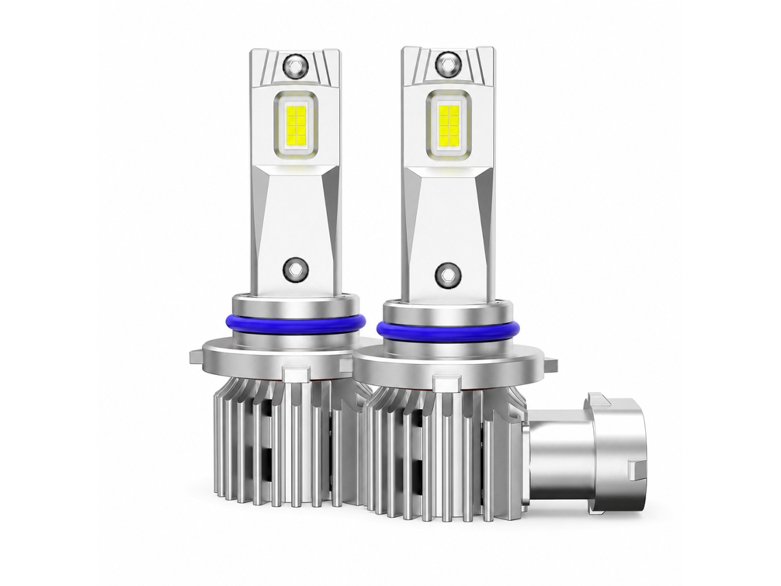 Lâmpada Led Para Farol Automóvel 881 Prateada, Encaixe Direto, Dupla Face, 8 Leds, 64 W, 6400 Lm