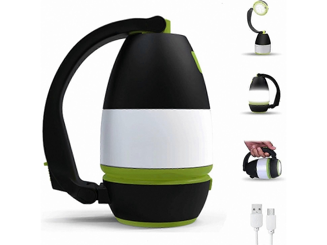 Lanterna De Acampamento Led Recarregável Por Usb Com Múltiplas Funções Para Uso Externo, Em Barracas E Mesas. Loja Olysi