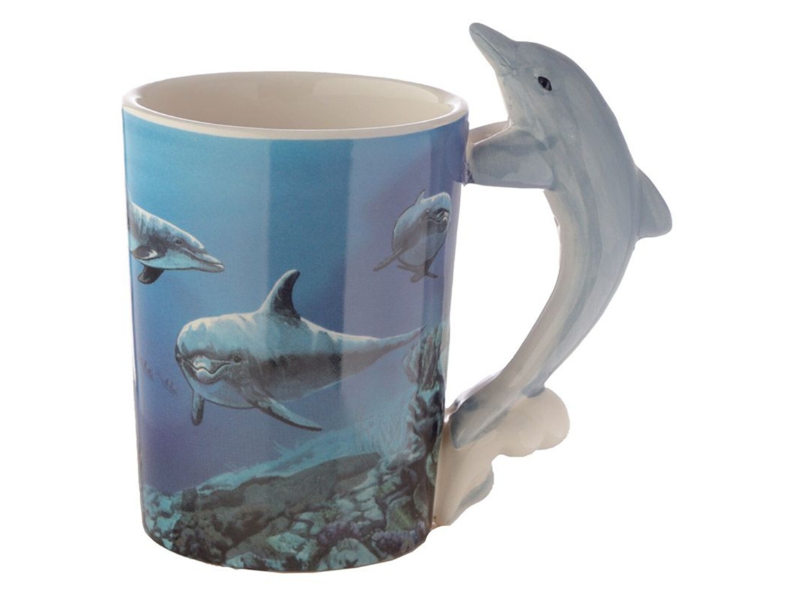 Caneca com Pega de Golfinho PUCKATOR