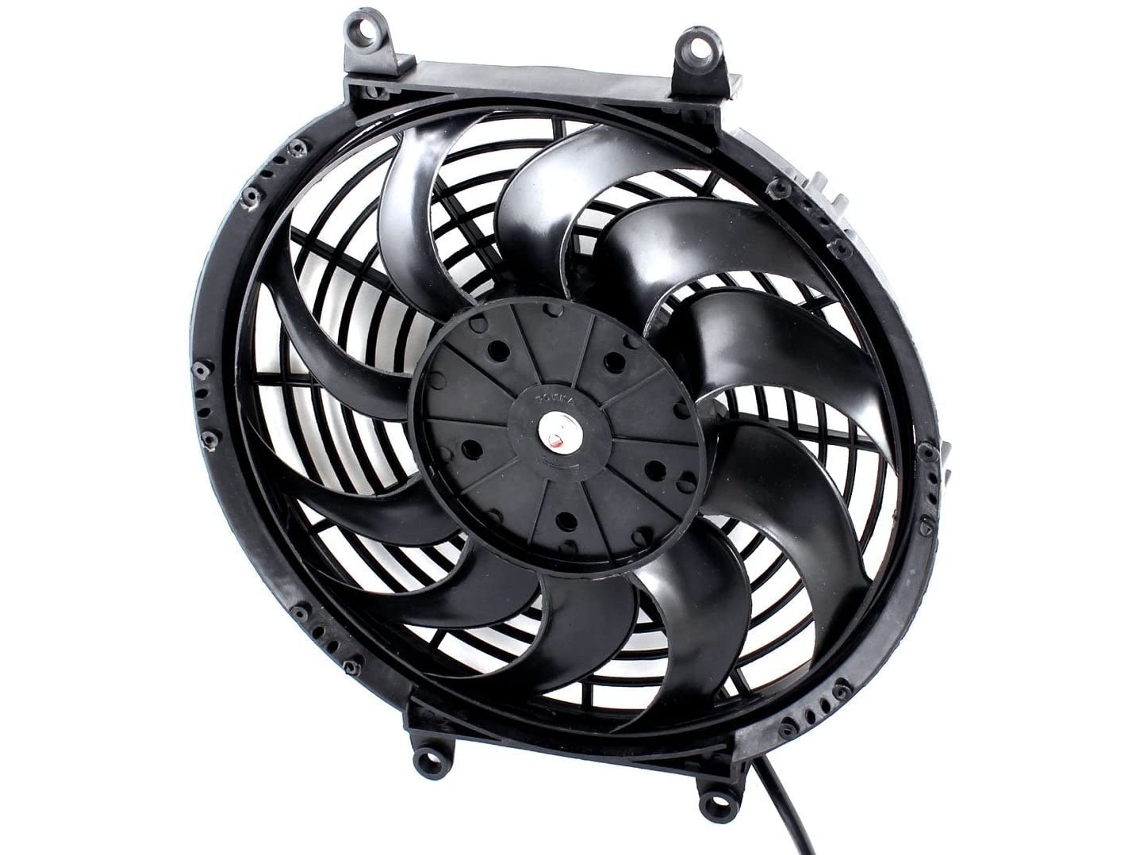 Ventilador De Resfriamento Automático Para Ar Condicionado Automotivo Xywhpgv 24v 7a 12com 10 Pás, Preto 3f60d 19730 B1e53