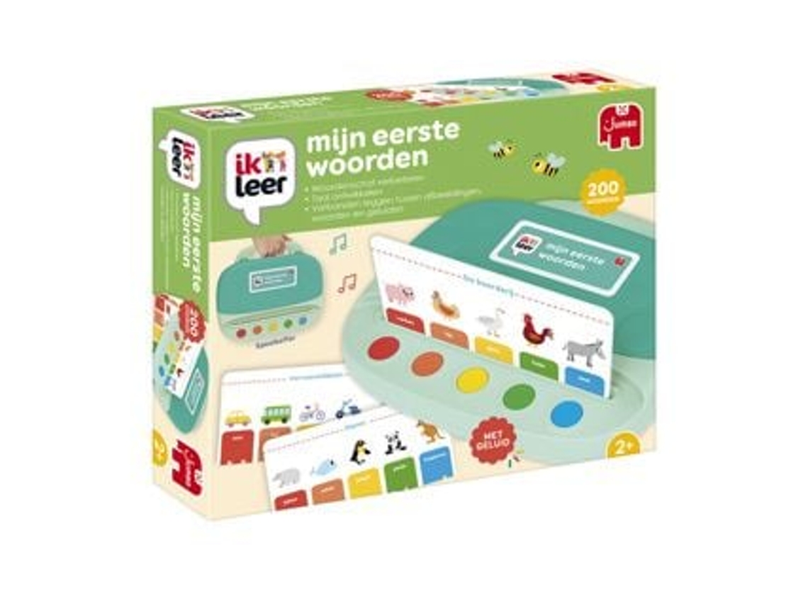 Brinquedo Educativo Gigante Para Aprender Minhas Primeiras Palavras Jumbo