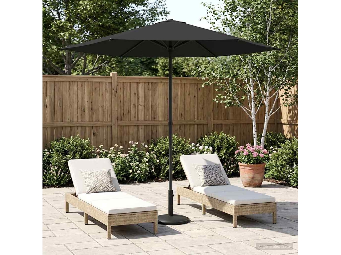 Vidaxl Guarda-sol De Jardim 230 X 230 Cm Poliéster Retangular