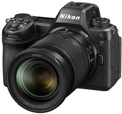 Máquina Fotográfica Reflex NIKON Z6 III * 24-70 F/4 (Preto - 24.5 MP - Sensor: Nikon Z - ISO: 100-64000)