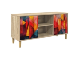 Vidaxl Gabinete Para Tv Heesch 102 X 33 X 50 Cm Sonoma