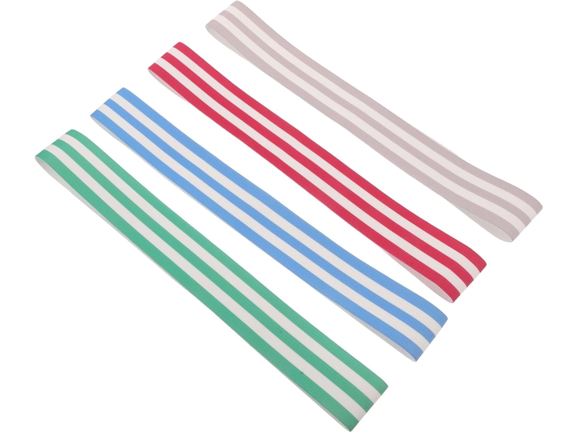Conjunto De 4 Suportes Para Toalha Praia Em Cores Vibrantes, Feitos De Poliéster, Ideais Para Cadeiras De Piscina E