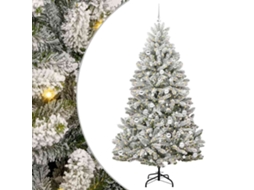 Árvore De Natal Artificial Articulada Com Base Vidaxl Verde Pvc (210 Cm)