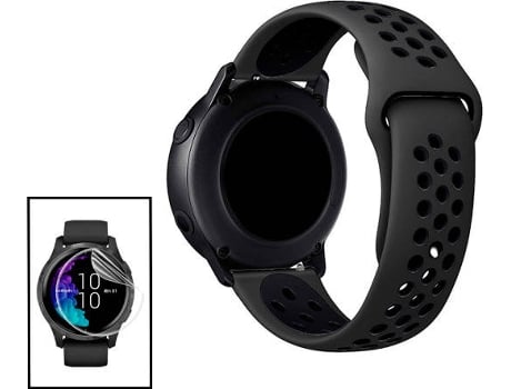 Kit Bracelete Sportystyle e Película de Gel OnePlus Watch PHONECARE Preto