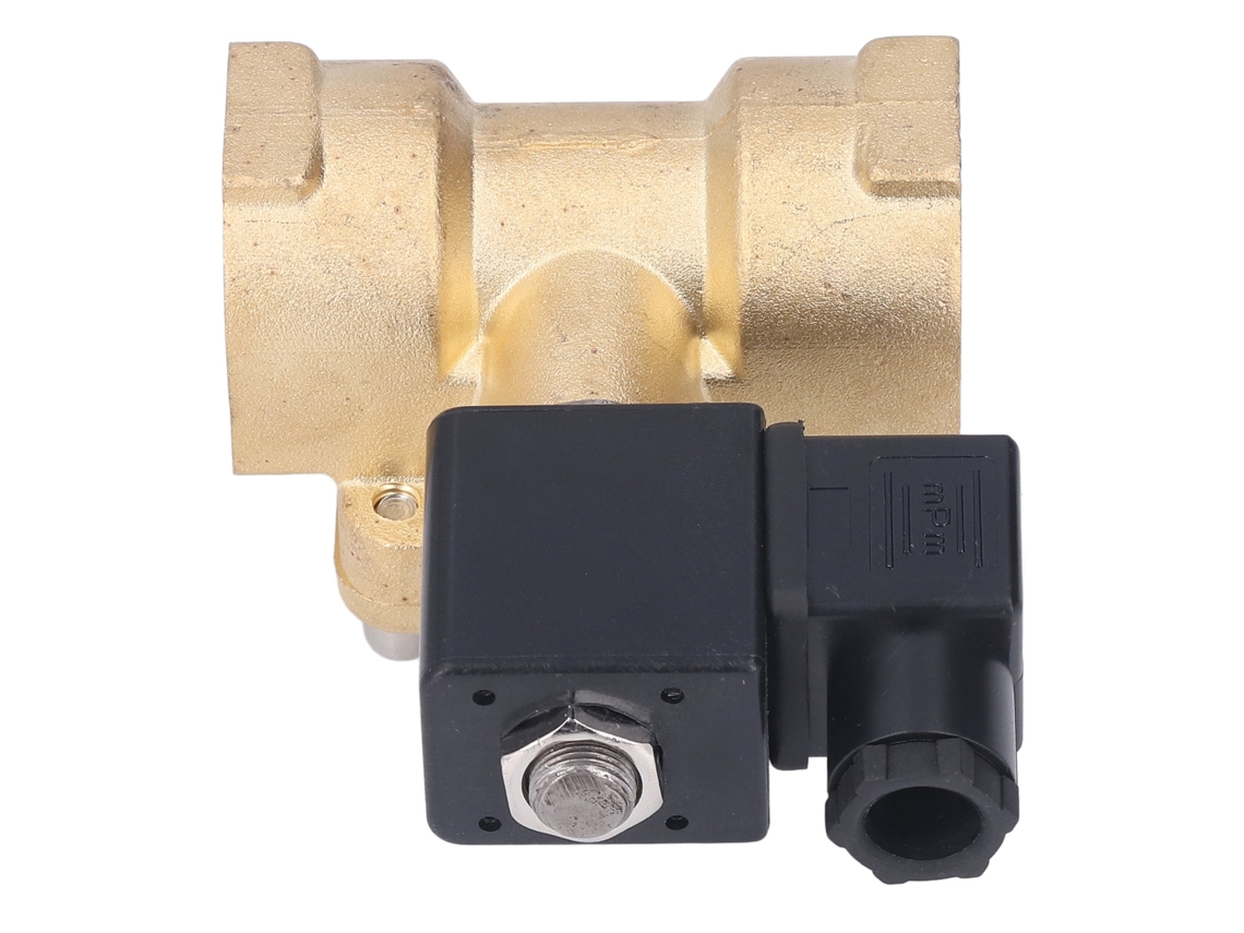 Válvula Solenoide Elétrica Laxiscreed Em Latão Para Água E Ar, Resistente A Alta Pressão