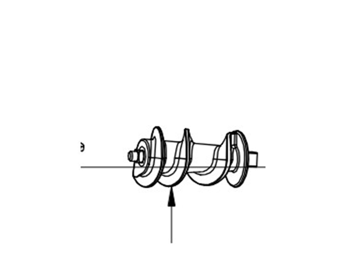 Broca (pos. 9 - Meat Grinder) Para Robot De Cozinha Becken 92095