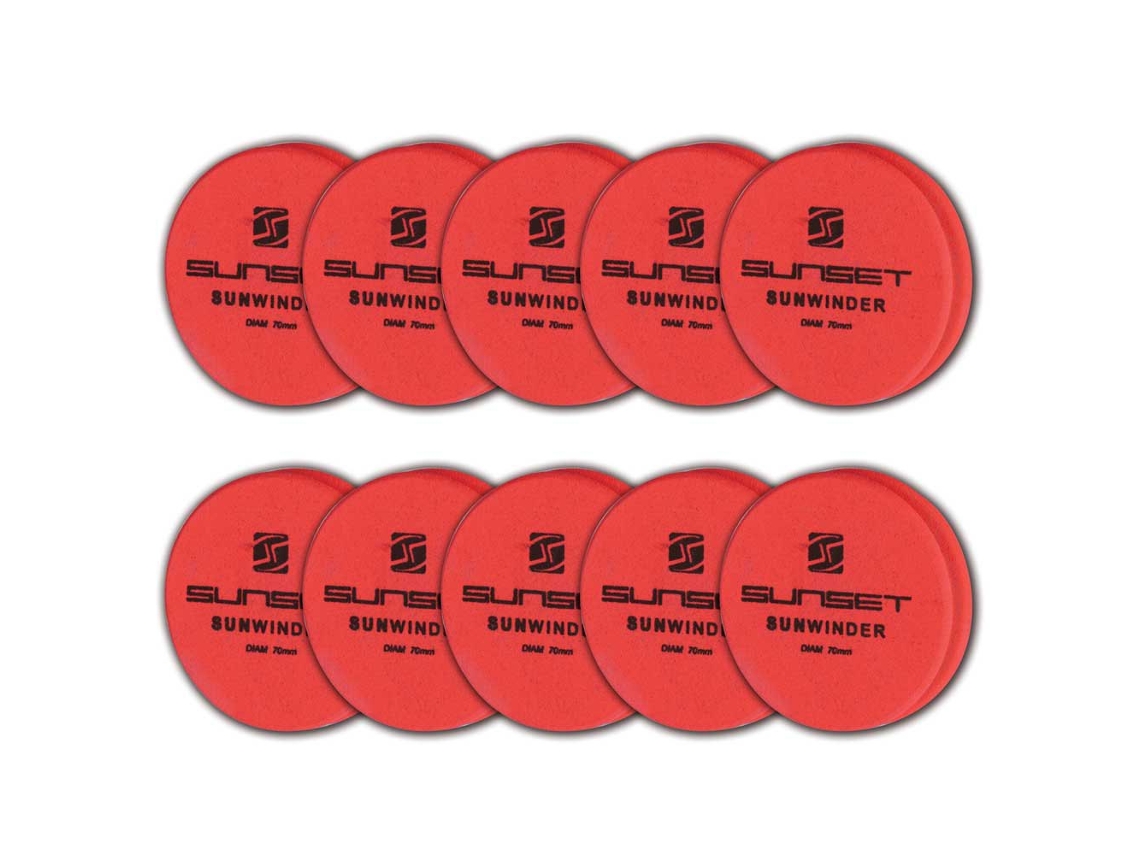Prancheta Pesca 10 Unidades Vermelho 65 Mmsunset