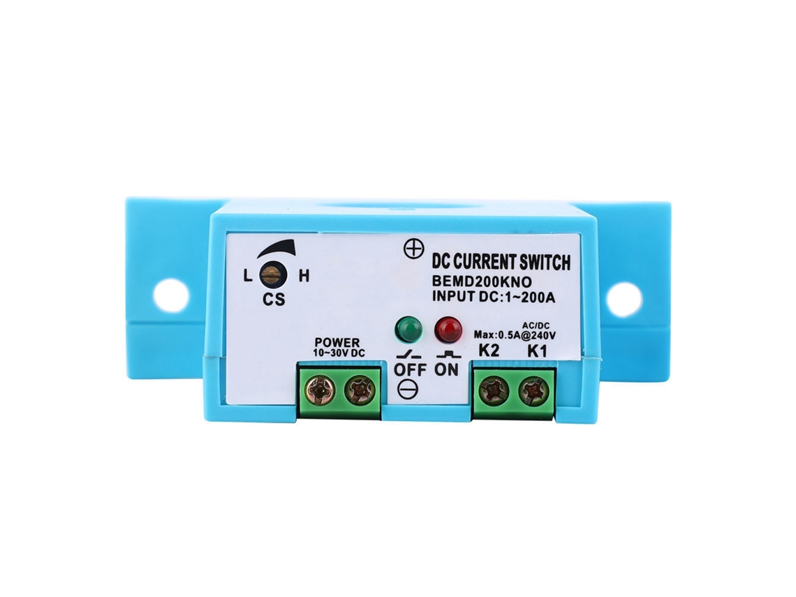 Interruptor De Detecção De Corrente Ca Ajustável À Prova De Fogo 1~200a Cc 10~30v (normalmente Aberto)