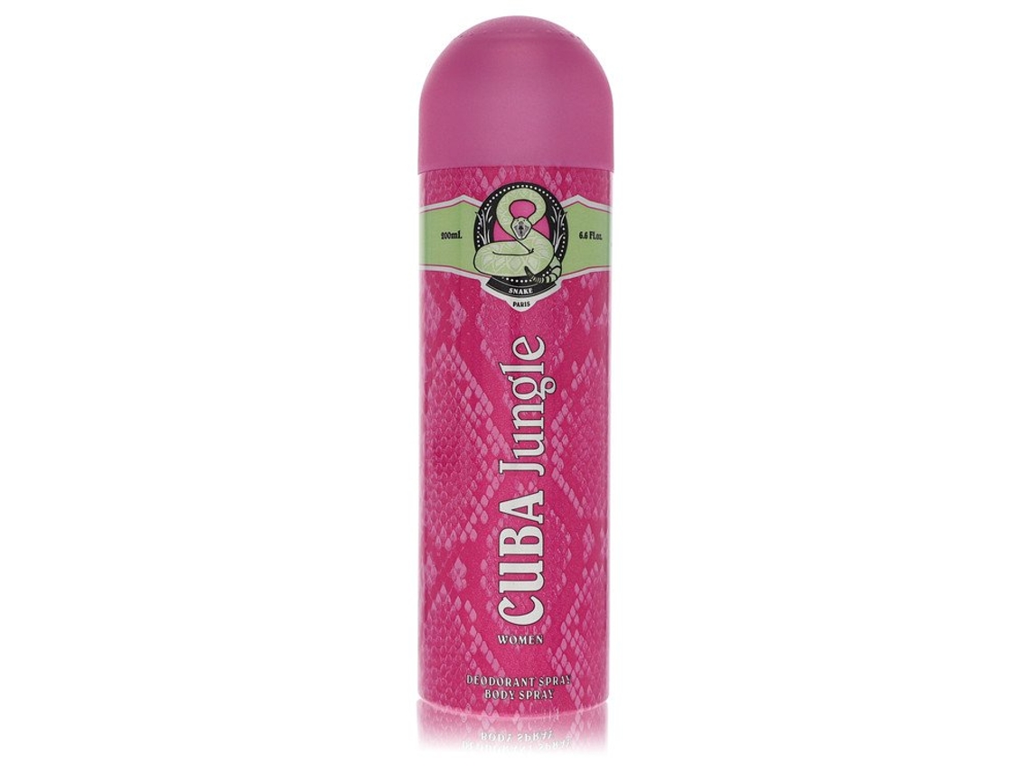 Spray Corporal Feminino Cuba Jungle Snake FRAGLUXE Body 6.7 Oz For Women 200 Ml