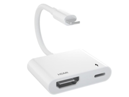 Adaptador Hdmi para Iphone Hdmi1206-Y20 Branco