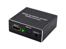Extrator De Áudio Hdmi, Ampla Compatibilidade Para Conexão Perfeita, Suporta Função Arc Para Simplificar Sua Instalação