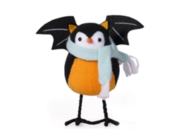 Ornamento de Pássaro Halloween com Fantasma LAXISCREED