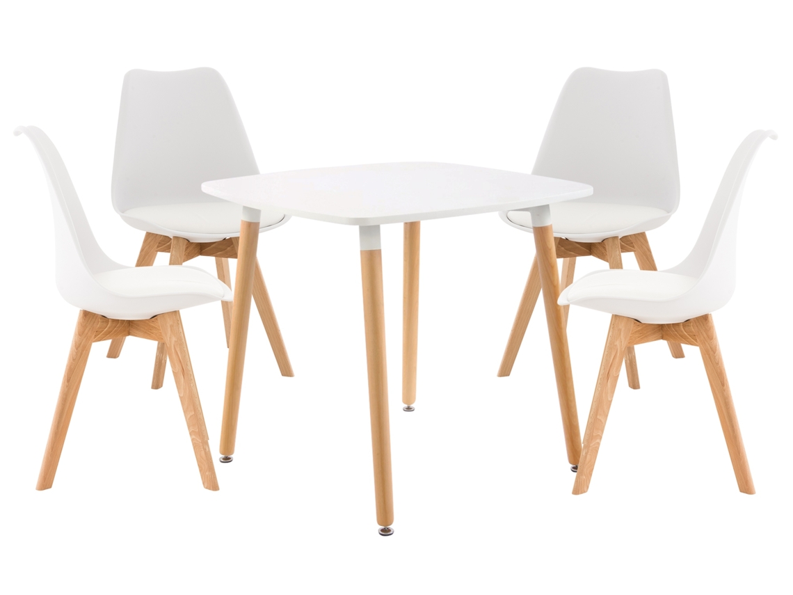 Conjunto De Jantar Liborg Branco