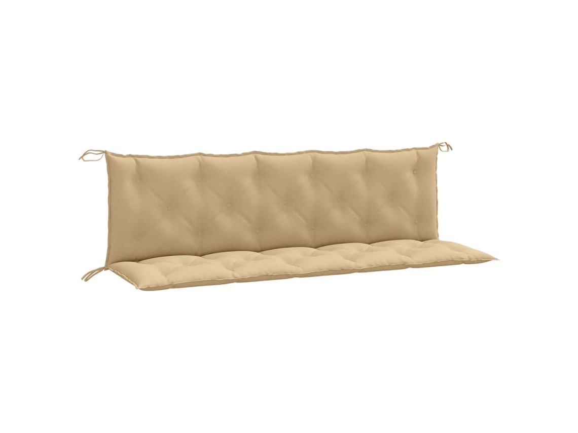 Garden Bench Cushion, Garden Bench Cushions Vidaxl Bege Tecido (180 X 50 X 7 Cm)