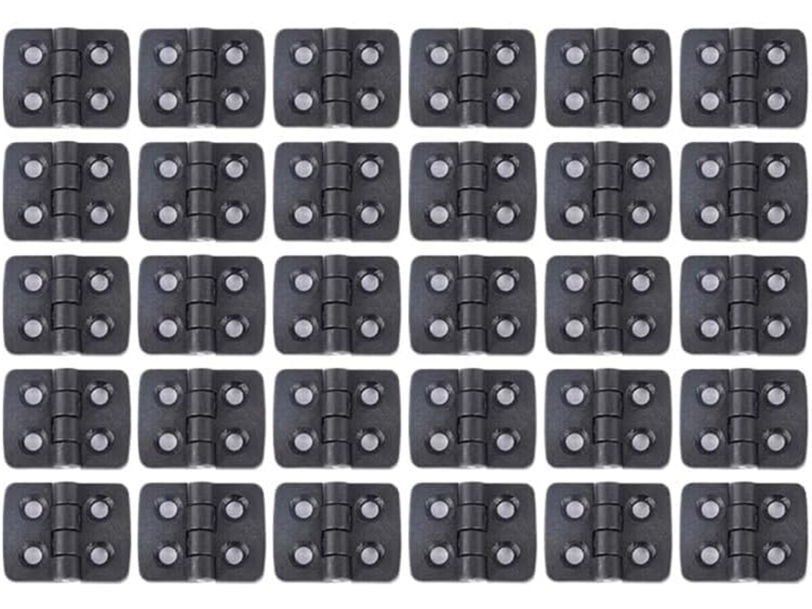 30 1 Peças Dobradiças De Porta Nylon E Plástico Para Janela, Para Caixa Elétrica, Armário, Caixa Industrial, Dobradiça