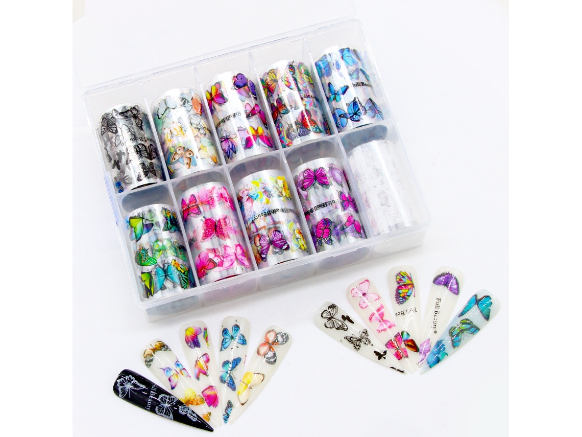 Adesivos Para Unhas - 50 Cm Na Caixa