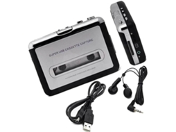 Mini Cassete De Captura Portátil, Leitor Mp3 Profissional Léger, Conversor De Cassete, Gravador Voyage