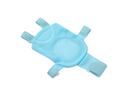 Primerox rede de Banho para Bebê Azul Antiderrapante com Travesseiro Macio e Suporte Lumbar