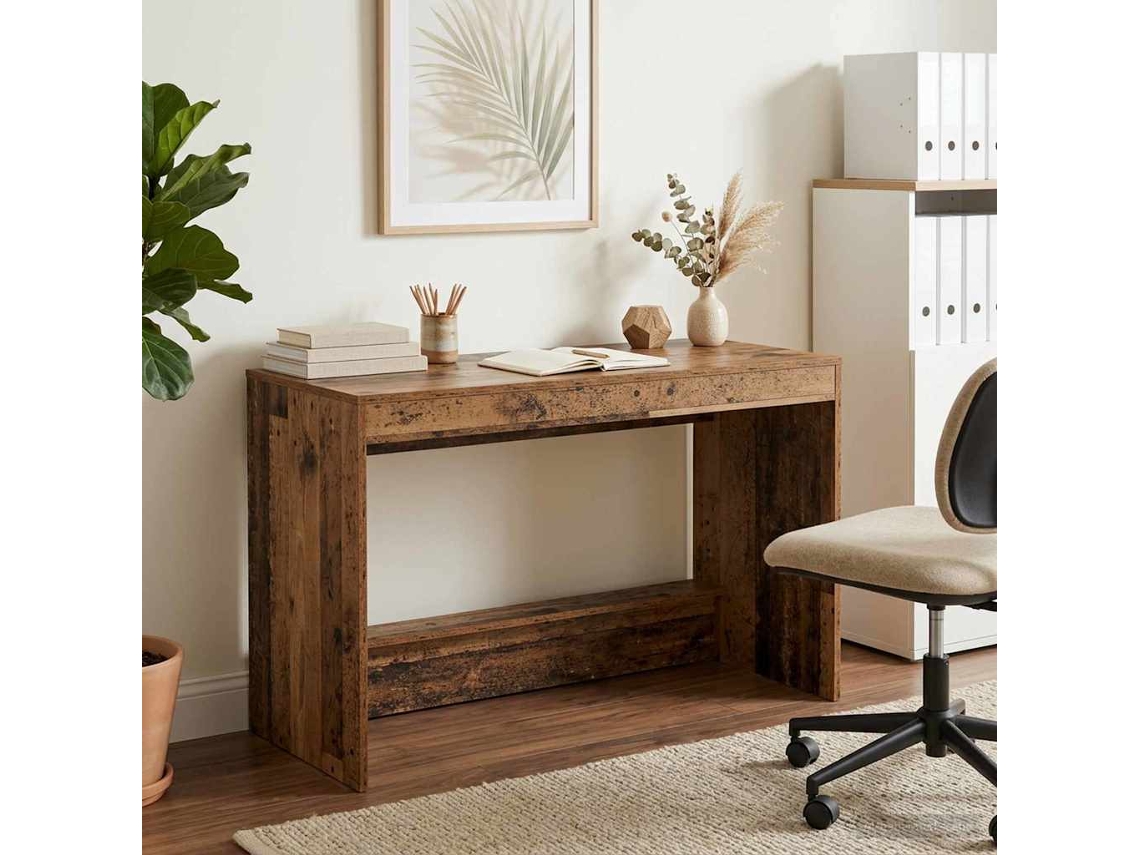 Vidaxl Mesa De Cama Madeira Antiga Derivados De Madeira