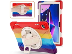 Capa Protetora De Silicone + Pc Para Tablet Lenovo Tab M10 10.1 3ª Geração