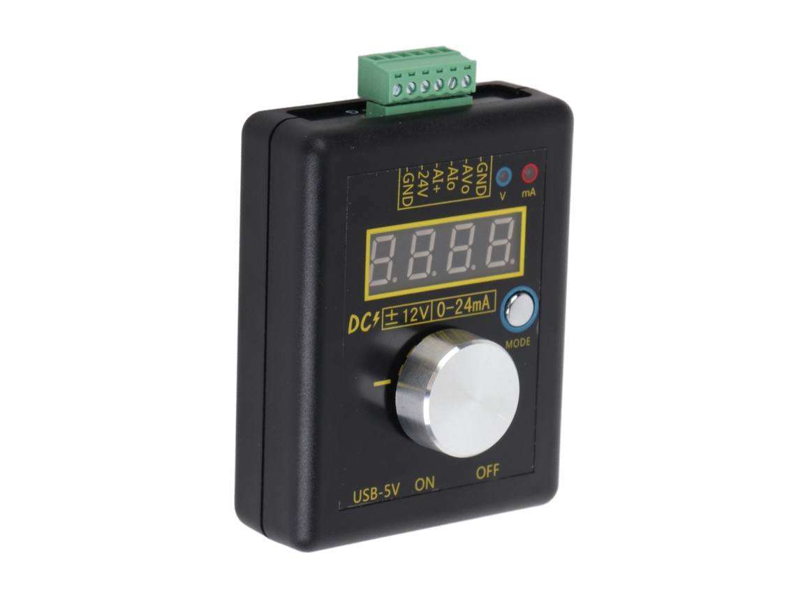 Yuru gerador de Sinal Portátil de Alta Precisão Sg 002 para Tensão Corrente Depuração com Display Digital 4 Dígitos