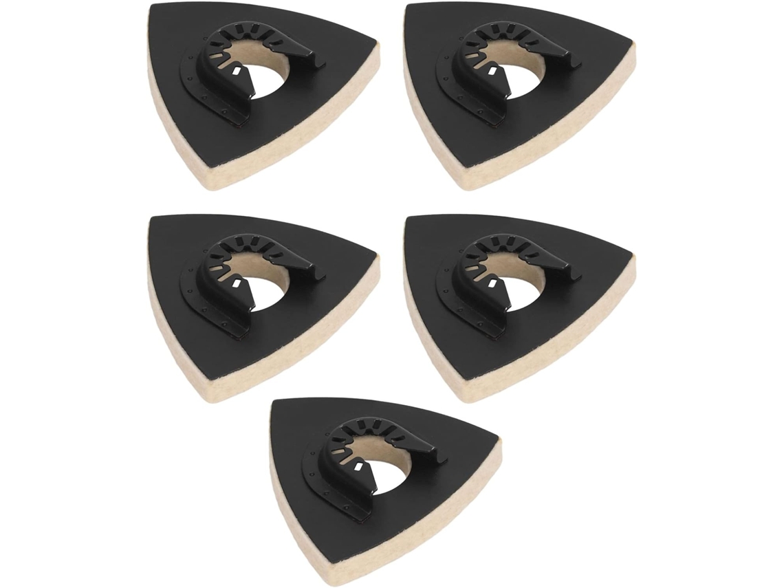 Disco De Polimento Triangular De Feltro Com Base Em Aço Liga Para Polimento Para Superfícies Finas Gokoco